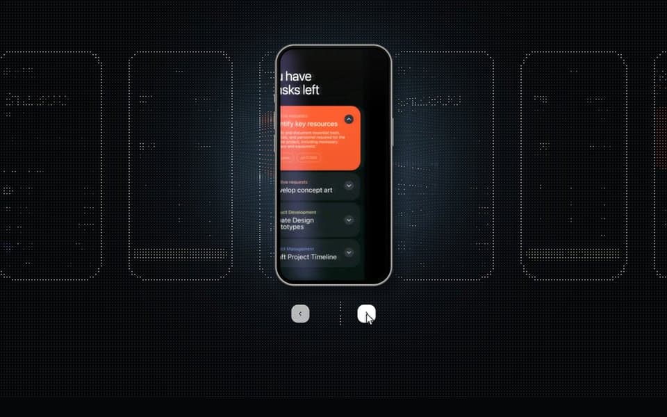 Dot Phone Carousel
